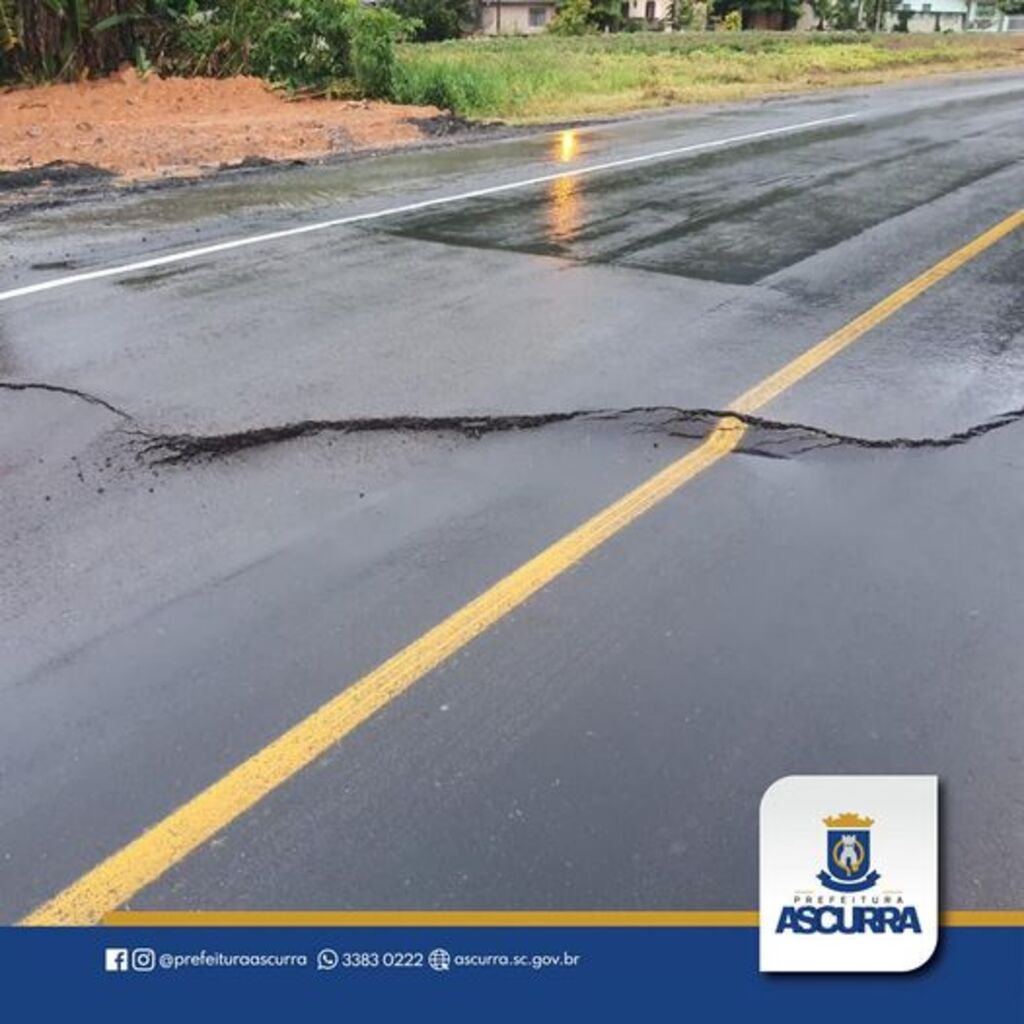 ATENÇÃO - BR 470 - ASCURRA