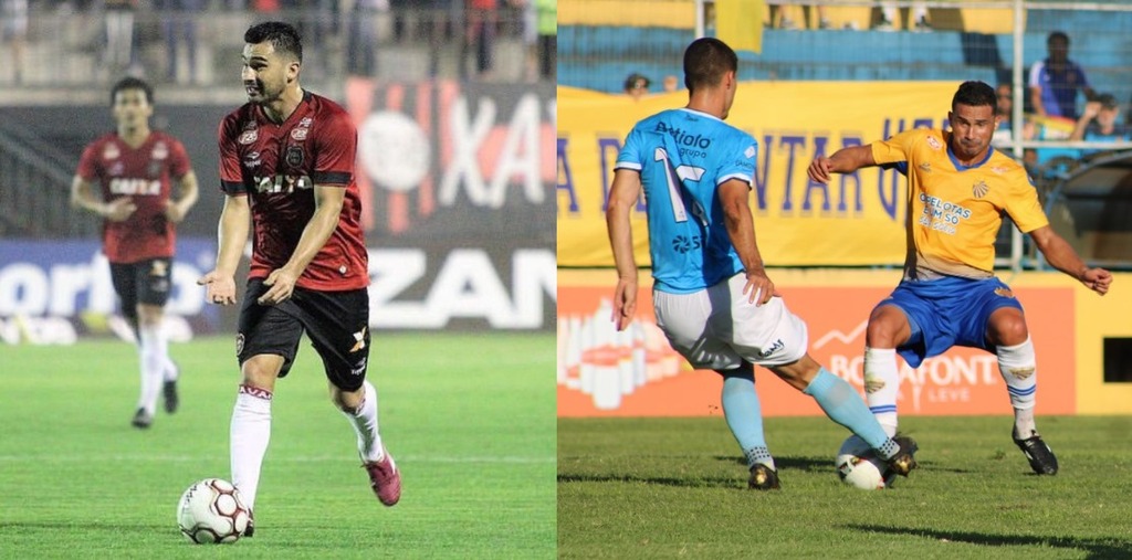 Fotos: Divulgação e AlineKlug - Itaqui atuou na Boca do Lobo entre 2020 e 2022, enquanto no Bento Freitas de 2017 a 2018
