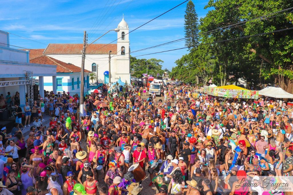  - Bloco do Cacique, no bairro Vila Nova - Imbituba/SC - Foto: Luana Fayeza