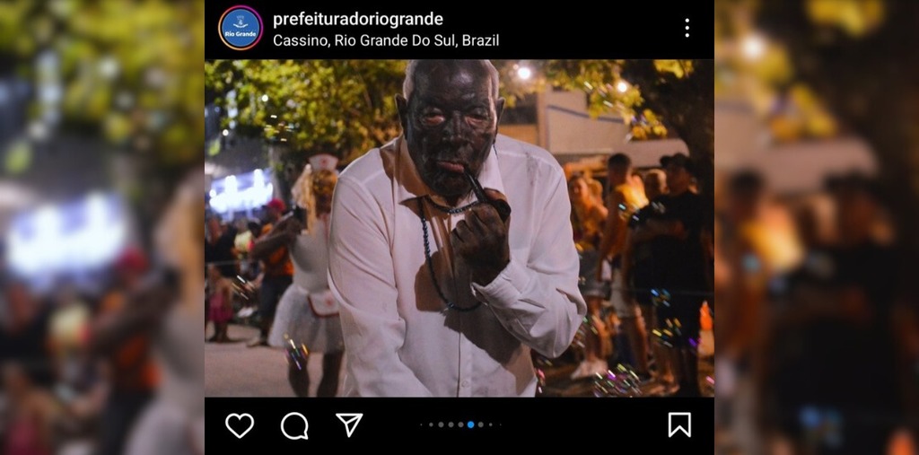 Blackface volta a gerar polêmica no Carnaval de Rio Grande