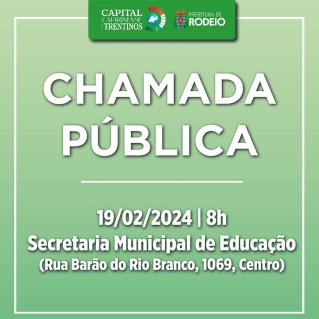 Secretaria Municipal de Educação de Rodeio