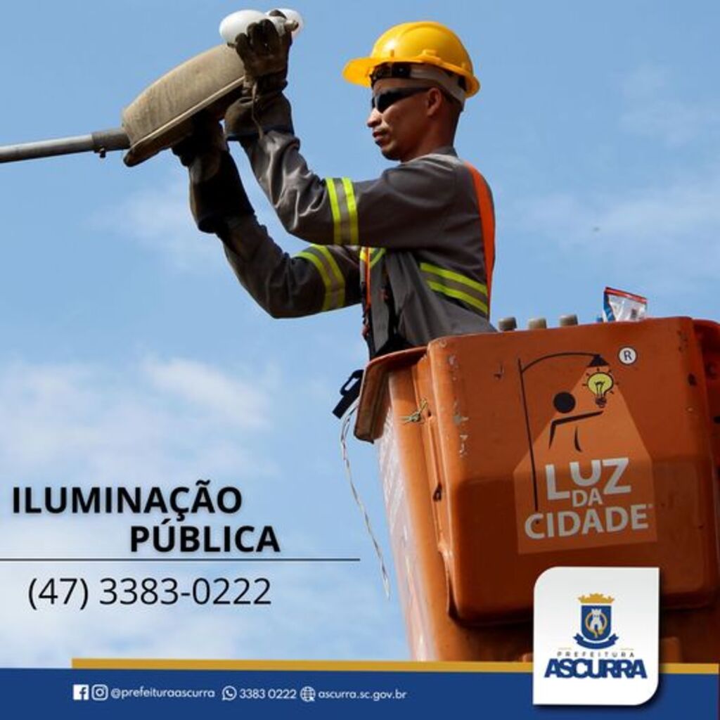 Manutenção de Iluminação Pública!