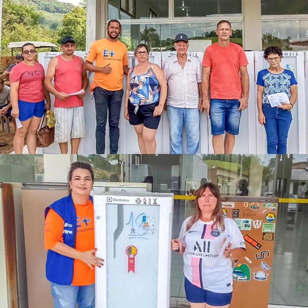 CEEE EQUATORIAL SORTEIA 25 GELADEIRAS EM MORRINHOS DO SUL