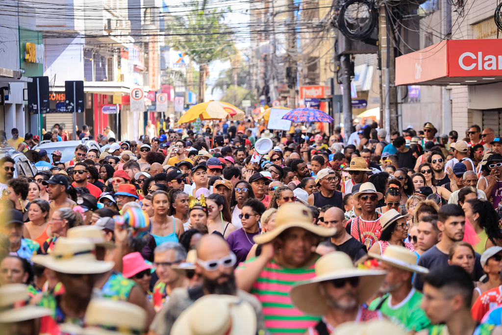 Foto: Rodrigo Chagas - Ascom - Último final de semana teve grande movimentação no Centro de Pelotas