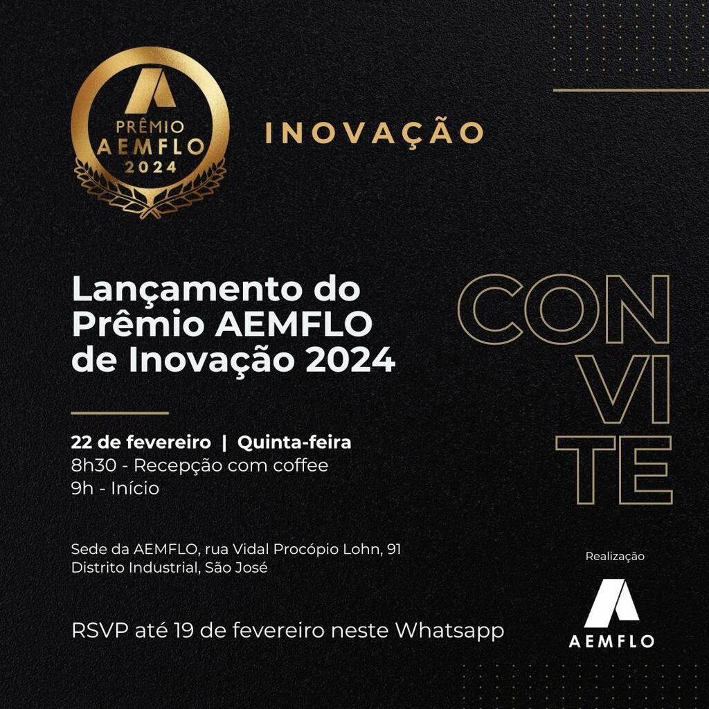 AEMFLO lança nova edição do Prêmio de Inovação