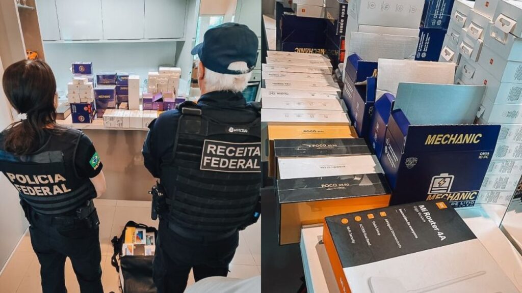 Esquema ilegal de venda de celulares é desvendado pela PF em SC
