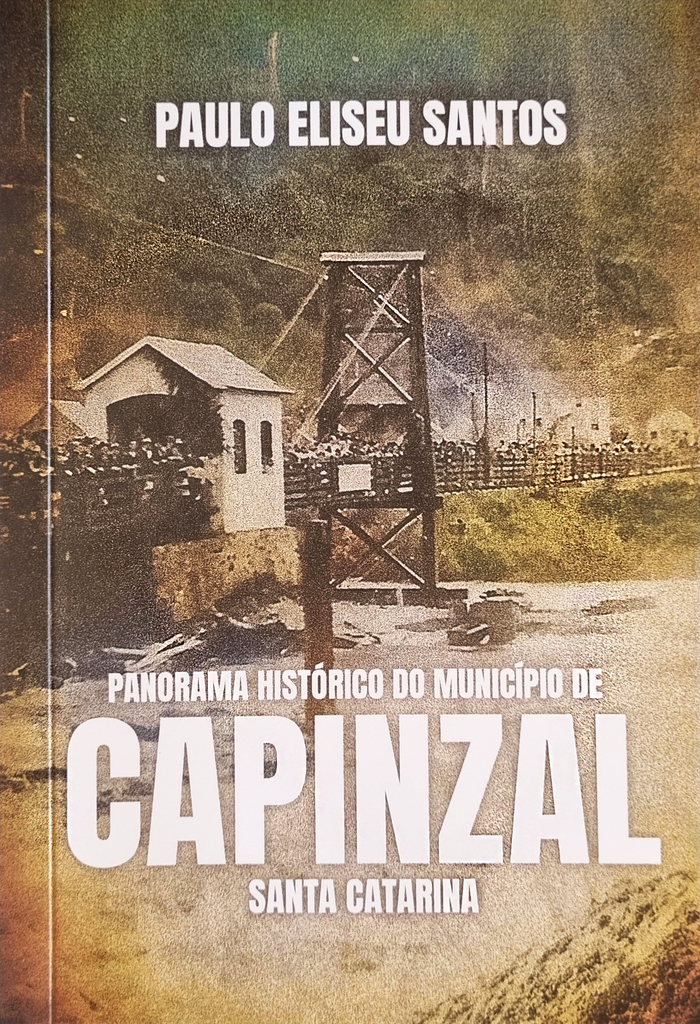 Exemplar do livro Panorama Histórico do Município de Capinzal (SC), 1908 a 1965