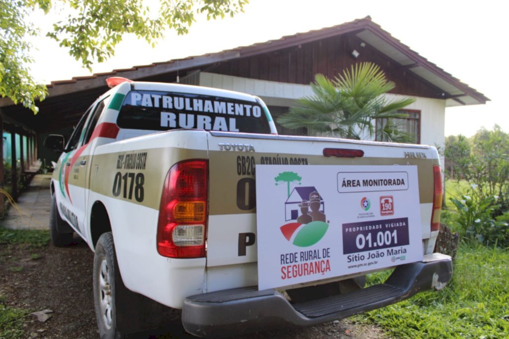 Polícia Militar implementa Rede de Segurança Rural em Otacílio Costa