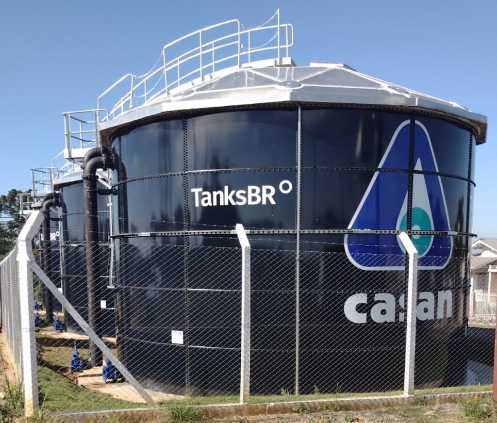 CASAN instala novos reservatórios no primeiro semestre para 17 municípios