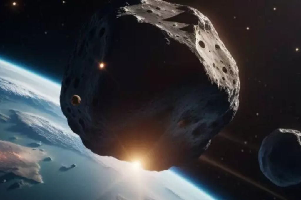 Asteroide do tamanho de um ônibus passa ‘raspando’ na Terra