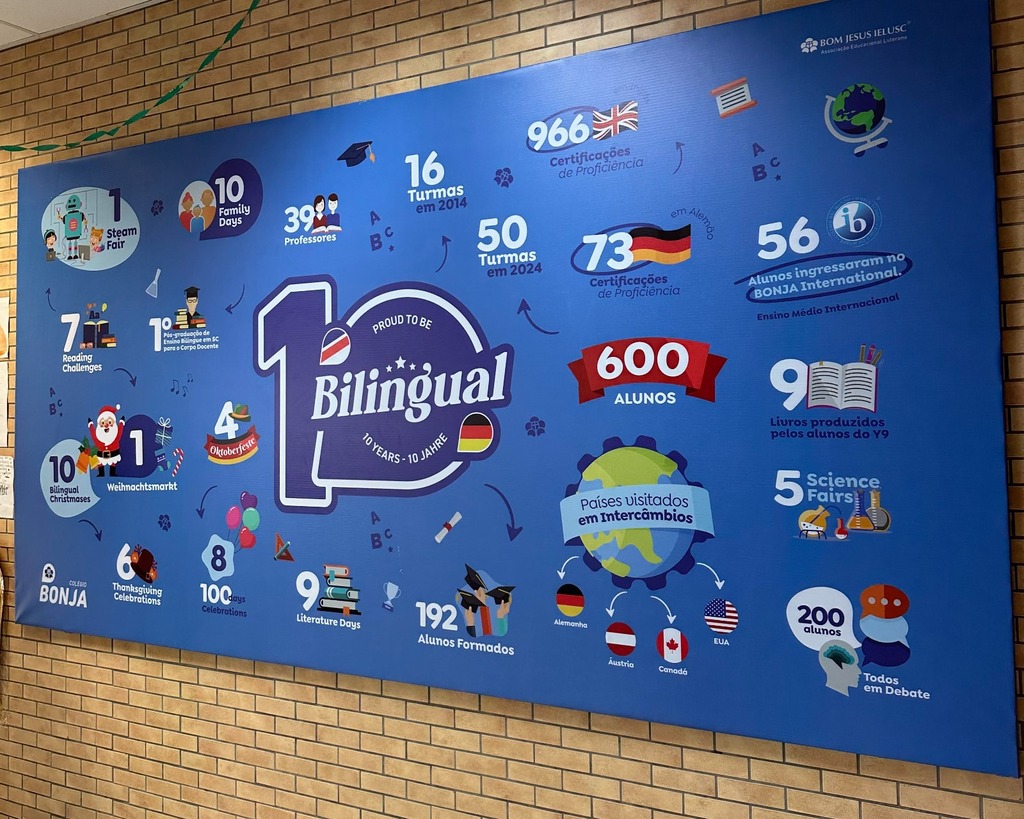 Programa Bilingual Programme do Colégio Bonja completa 10 anos