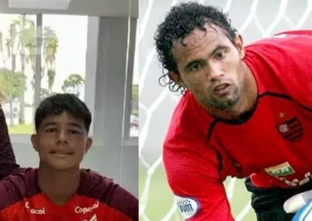 Filho do ex-goleiro Bruno assina contrato com time da Série A