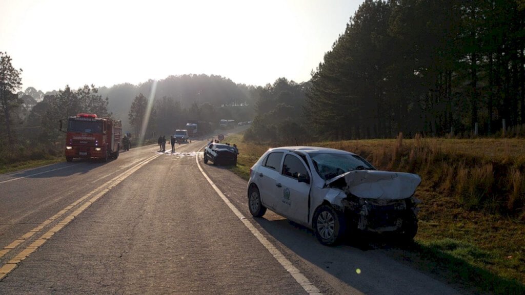 Tragédia na BR-282: grave acidente deixa um morto em Bocaina do Sul