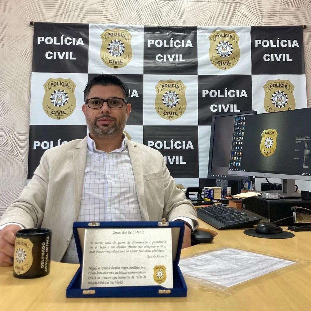 Natural de cidade da região, delegado da Polícia Civil morre durante férias em Santa Catarina