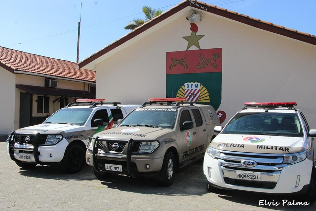  - Imagem ilustrativa. Polícia Militar de Laguna. - Foto: Elvis Palma