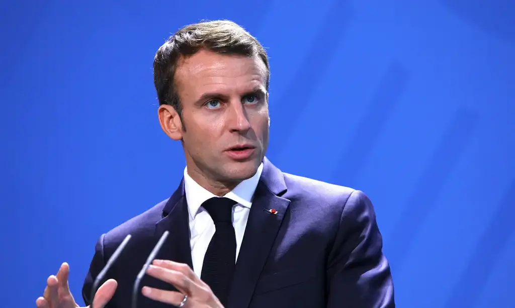 Macron não exclui possibilidade de europeus enviarem tropas à Ucrânica