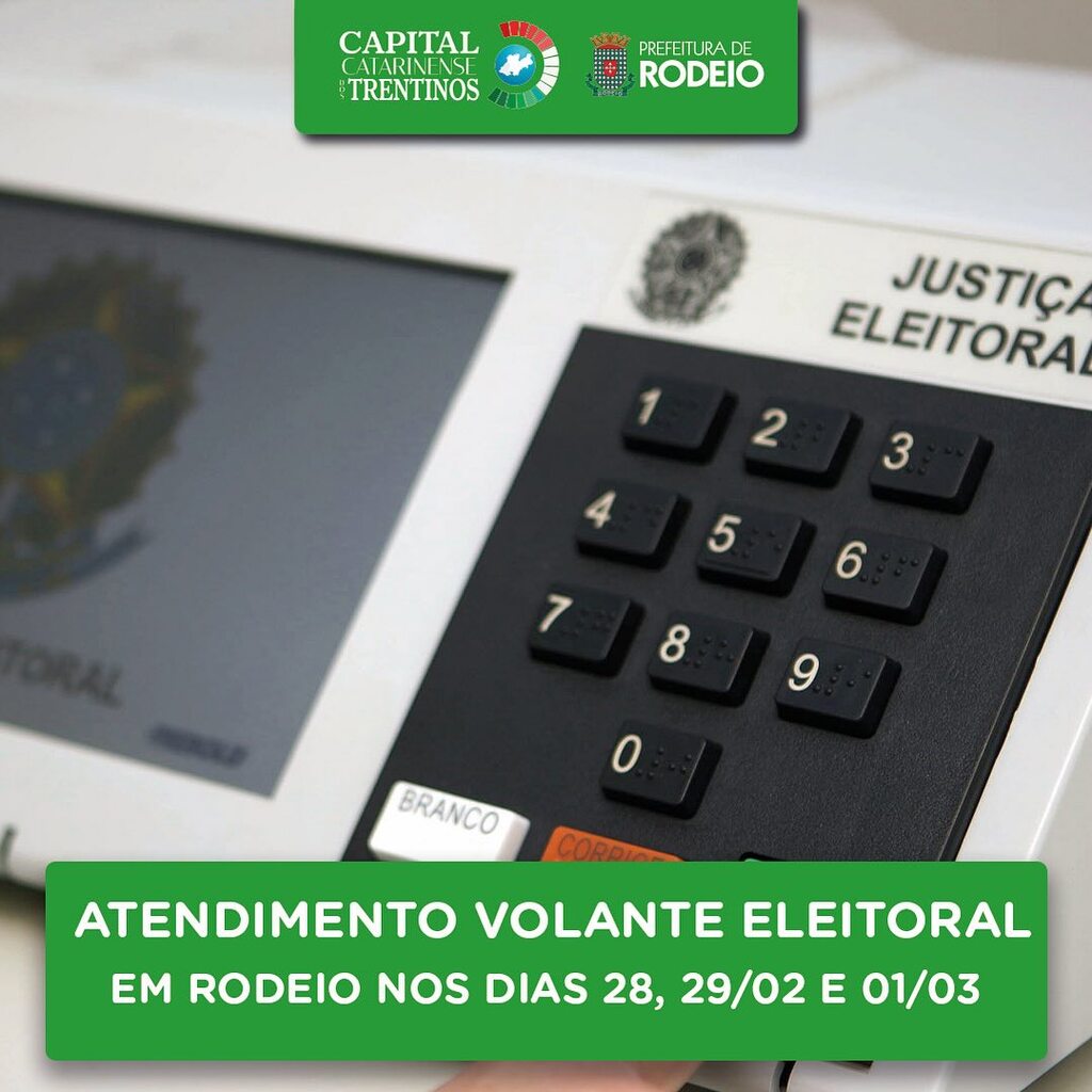 ATENDIMENTO VOLANTE DA JUSTIÇA ELEITORAL