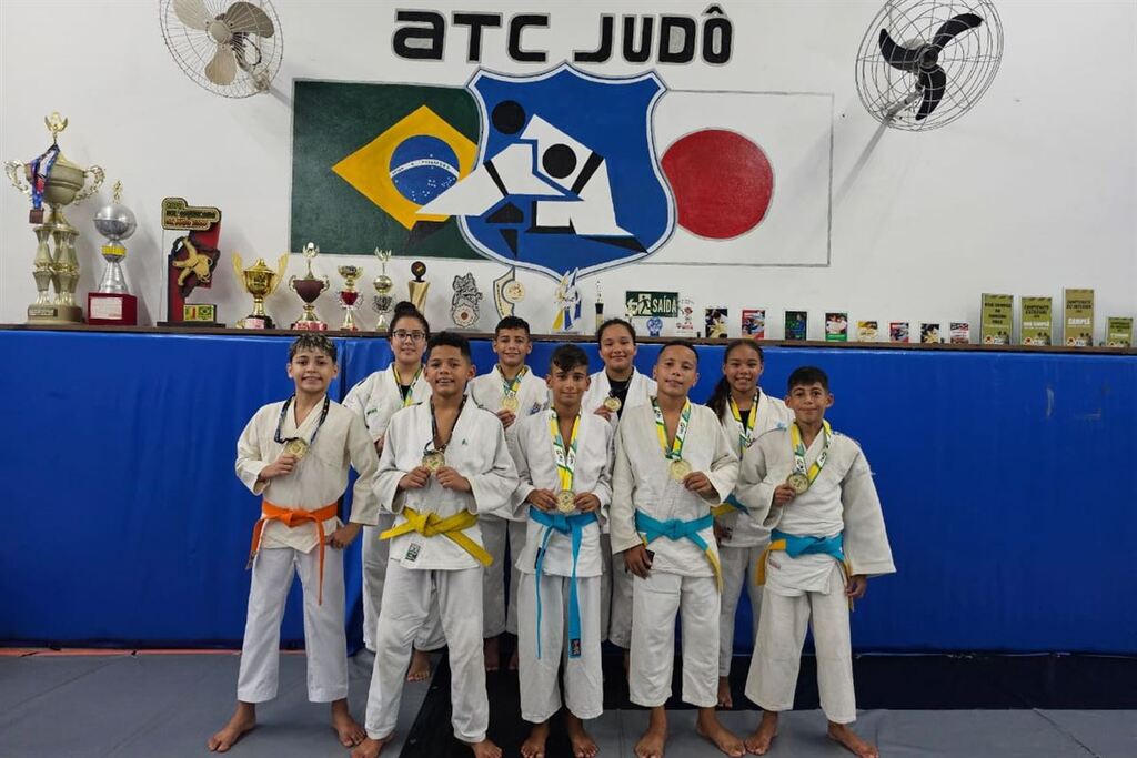 Foto: Viviane Campos (ATC) - Equipe do ATC, com atletas do Judoca Cidadão, conquistou vaga para competição nacional