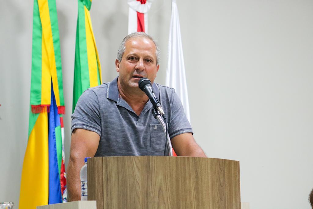 VICE-PRESIDENTE ALTEMIR BORTOLIN DE JESUS (NEGO) PRESIDE A SESSÃO DA CÂMARA DE VEREADORES DE PRAIA GRANDE