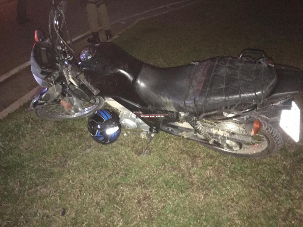 Motociclista morre após colidir em placa de sinalização na SC-114, em Otacílio Costa