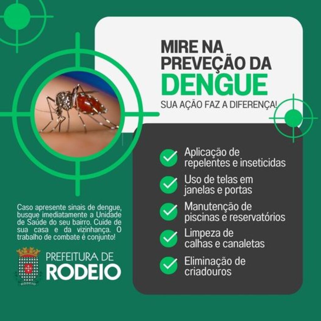 MIRE NA PREVENÇÃO DA DENGUE