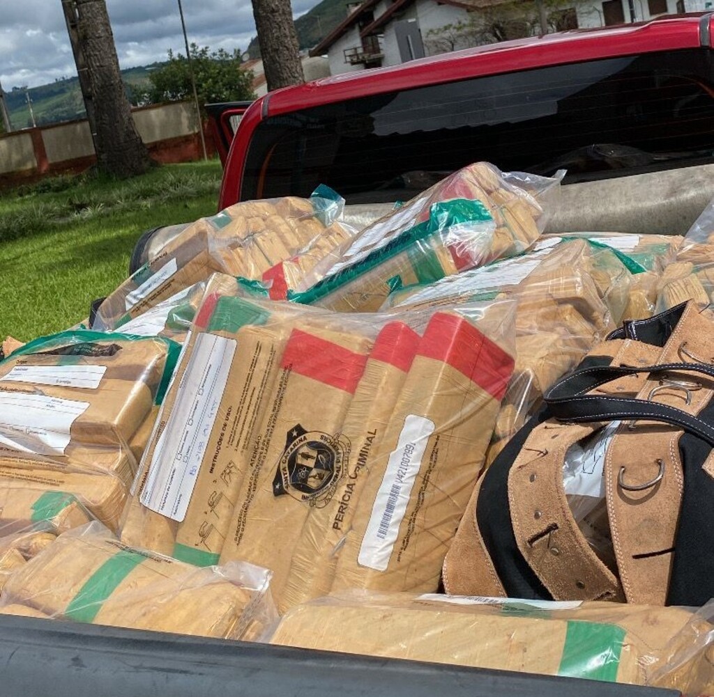 Polícia Civil incinera mais de 900 quilos de drogas apreendidas em operações realizadas em Lages e região