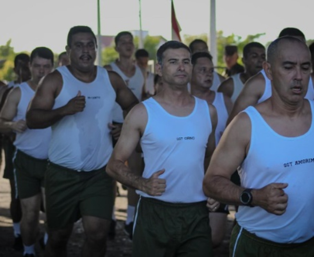 Cavalaria Mecanizada realiza Corrida da Paz