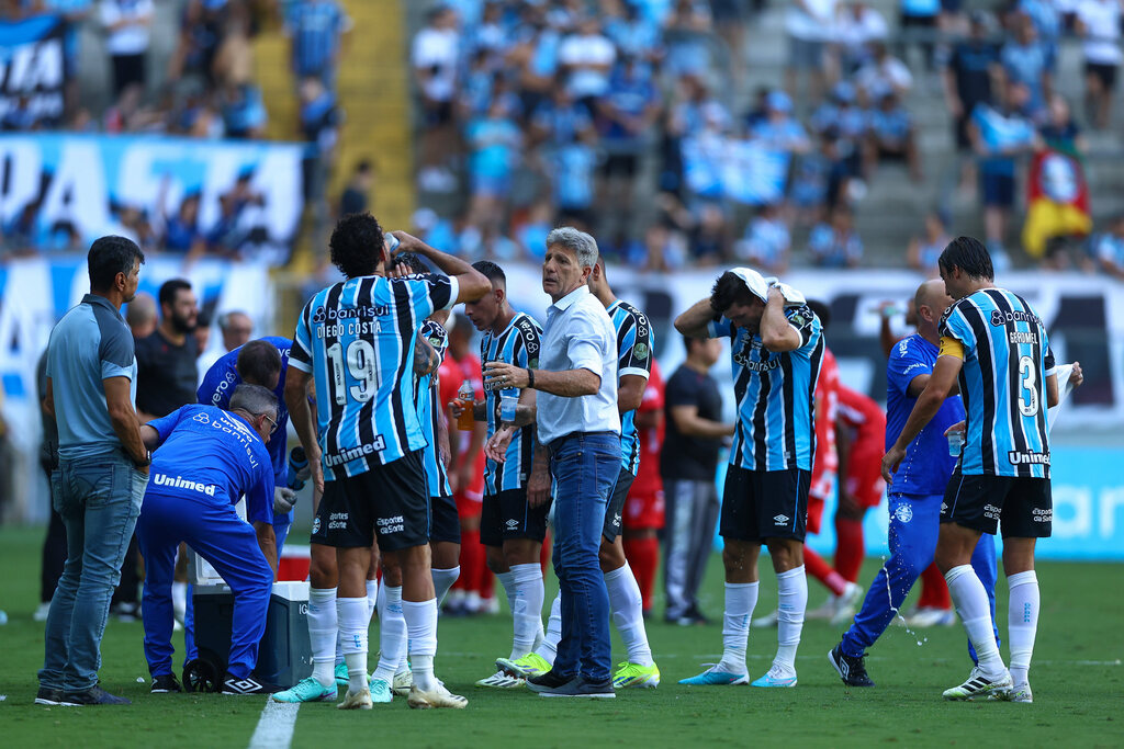 Foto: Lucas Uebel - Grêmio - No sábado, Tricolor goleou o Guarany por 4 a 1 na Arena