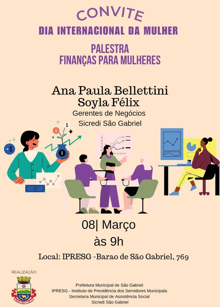 IPRESG E ASSISTÊNCIA SOCIAL PROMOVEM PALESTRA SOBRE FINANÇAS