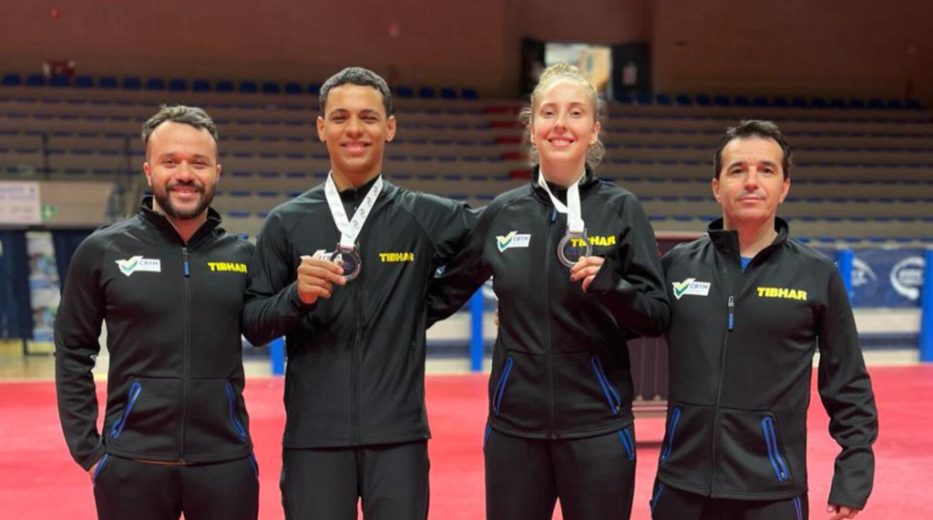 ATLETA PARALÍMPICO DA S.R.MAMPITUBA/FME CRICIÚMA/UNESC CONQUISTA MEDALHA NO CIRCUITO MUNDIAL DE TÊNIS DE MESA