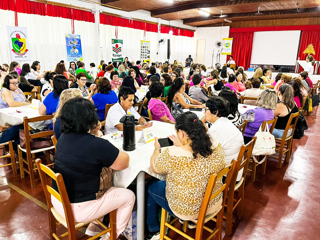 30º Encontro das Mulheres Agricultoras de Capinzal foi um sucesso