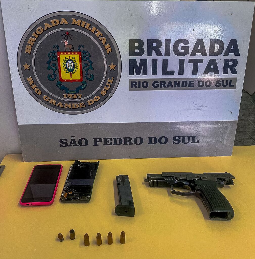 Dupla é presa por tentativa de homicídio em São Pedro do Sul