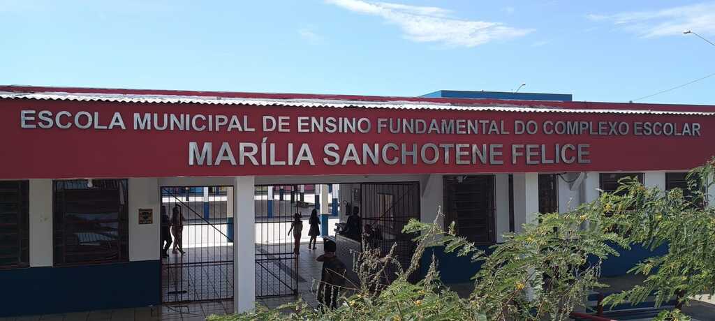 Divulgação - whatsapp - A escola Marília Sanchotene possuí duas turmas em tempo integral