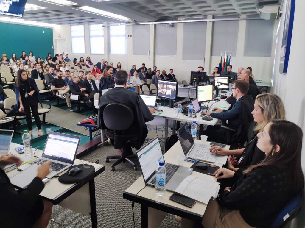 Estudantes conhecem na prática parte dos serviços prestados pelo sistema de Justiça