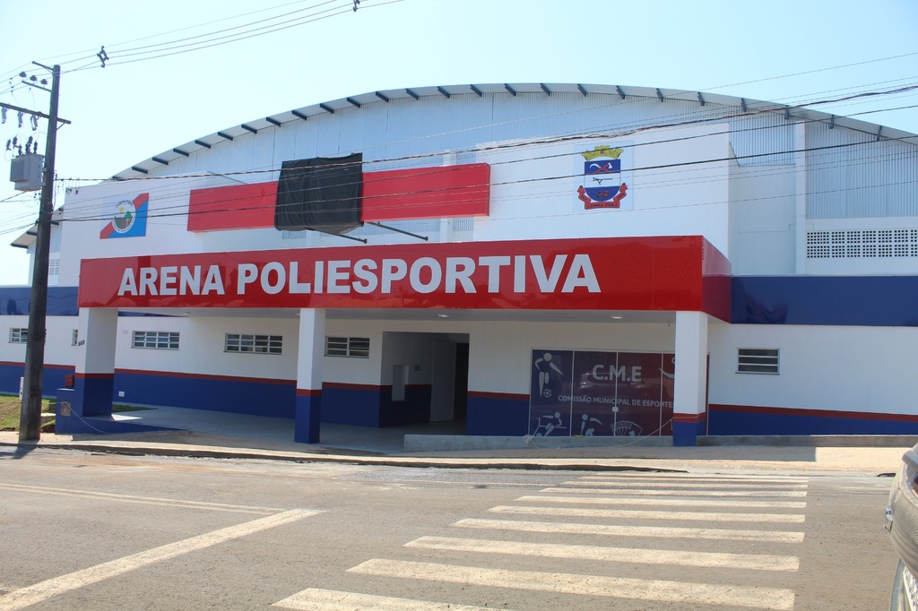 Inaugurada arena poliesportiva de Cunha Porã