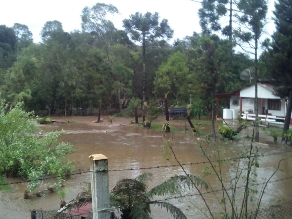 Temporal também causa transtornos na Serra Catarinense