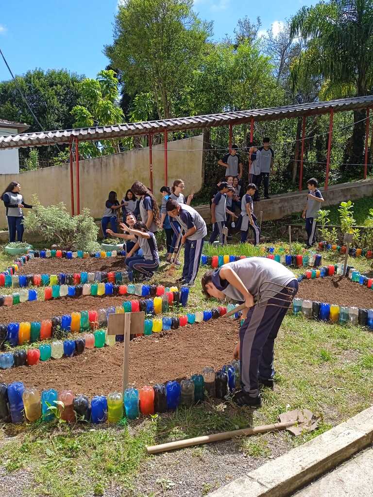 Projeto Horta Escolar é retomado em 2024 na Escola Padre Antonio Vieira