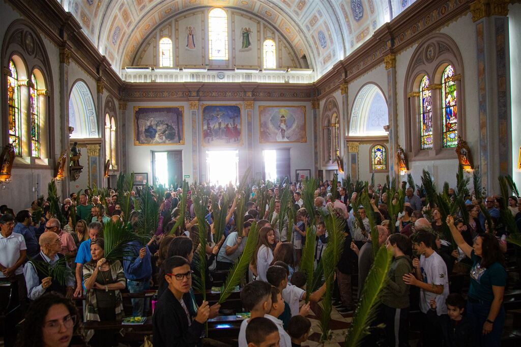 Domingo de Ramos: confira a programação das missas e cultos em Santa Maria