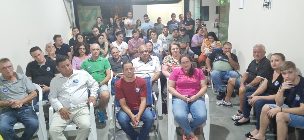 PL de Ouro se reúne para uma noite de filiações, de apresentação dos pré-candidatos e do trabalho que se inicia