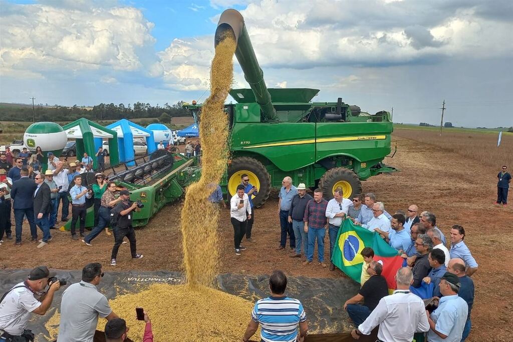Tupanciretã sedia nesta segunda-feira a abertura oficial da colheita da soja no Rio Grande do Sul