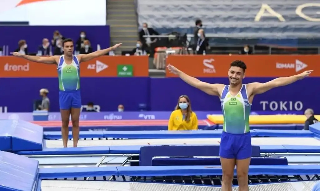 Foto: Confederação Brasileira de Ginástica / Reprodução - 