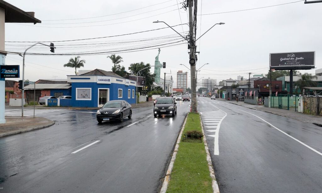 Mudanças na avenida Procópio Gomes e rua Urussanga começam a ser implementadas este final de semana