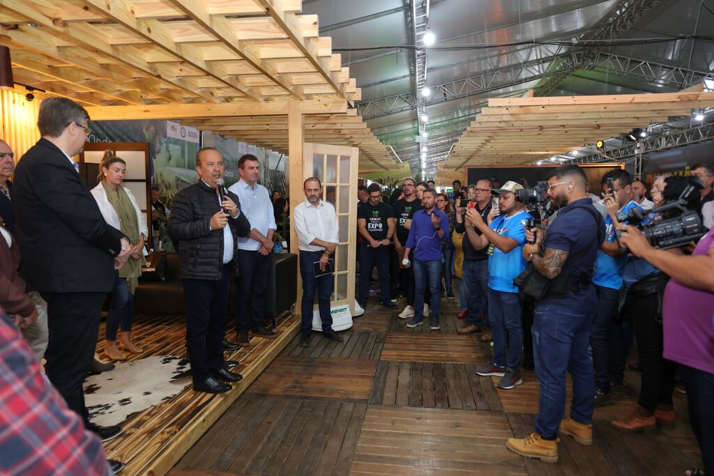 Na Expo Caçador, governador Jorginho Mello anuncia a revitalização da SC-350