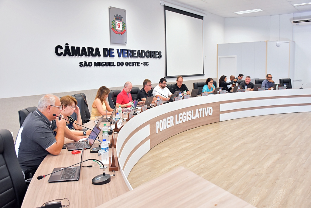 Câmara aprova contas de 2022 do Município de São Miguel do Oeste