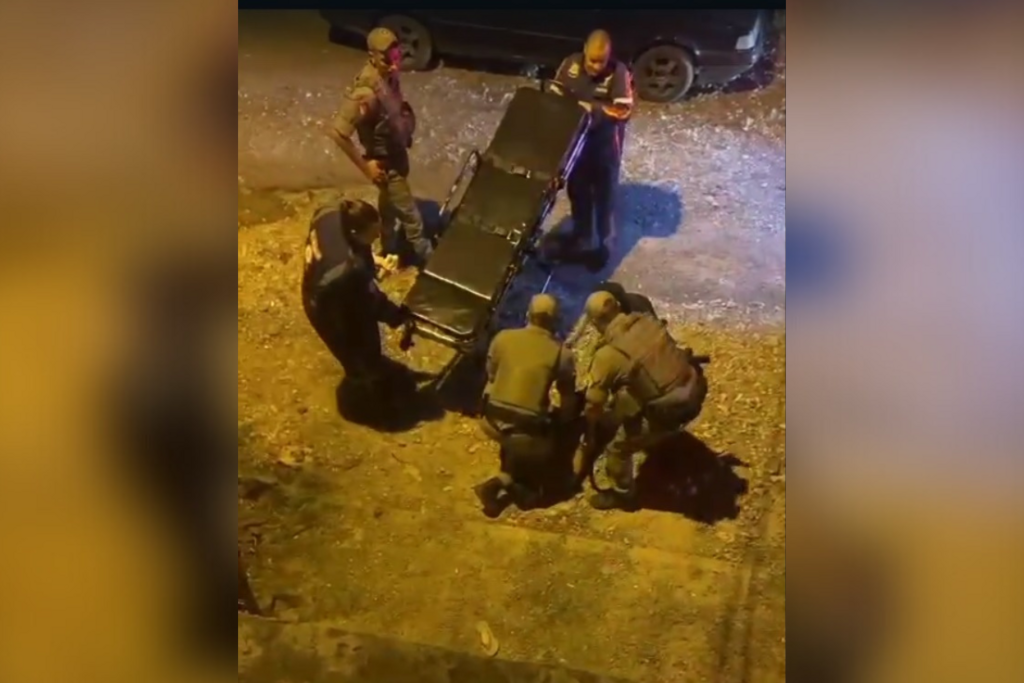 Foto: Reprodução - Márcio Campos Souza estaria em surto quando foi abordado por três policiais militares na noite de 8 de janeiro deste ano na Rua Evangelista Marcos