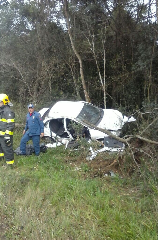 Acidente faz uma vítima fatal na SC 114