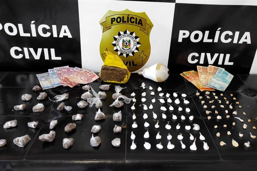 título imagem Homem é preso por tráfico de drogas em Paraíso do Sul