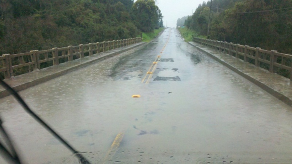 Motorista alerta sobre perigo na ponte do Rio Canoas