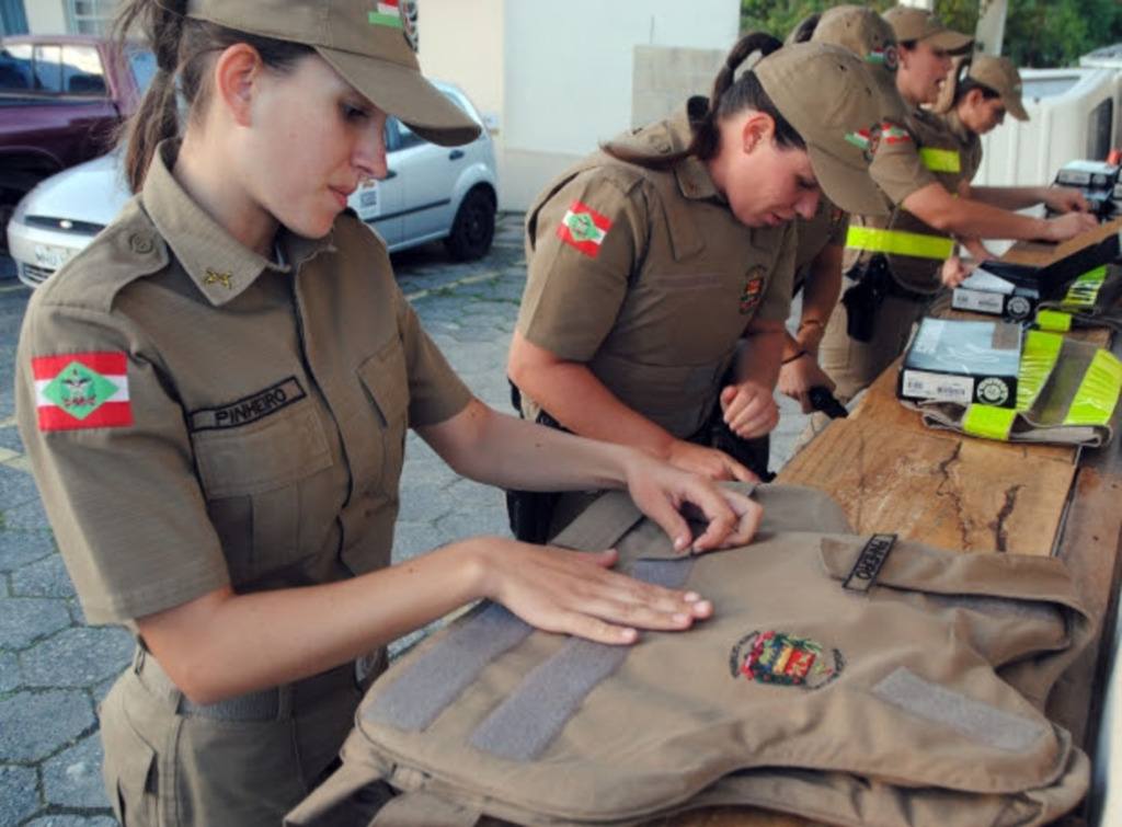 Polícia Militar de SC forma 202 mulheres para o posto de soldado