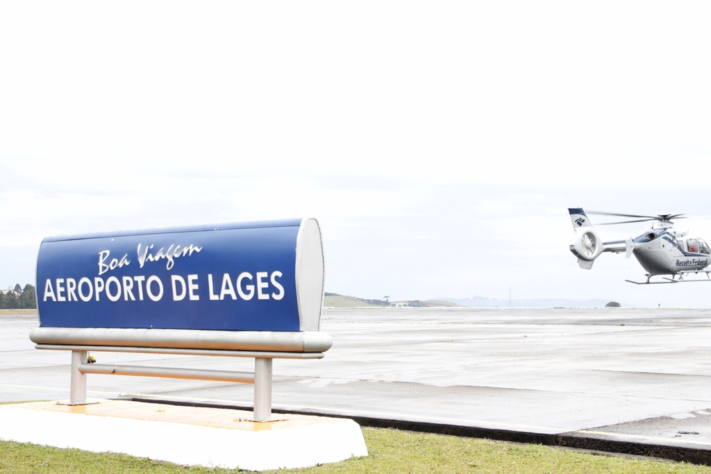 Situação de emergência será simulada no aeroporto de Lages